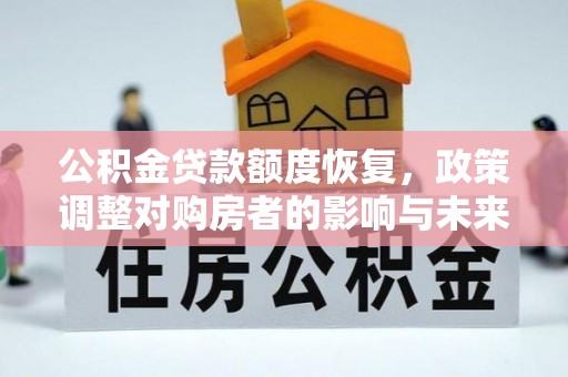 化德公积金贷款额度恢复，政策调整对购房者的影响与未来展望